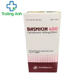 Basmicin 400 Pharbaco - Thuốc trị nhiễm khuẩn dạng tiêm