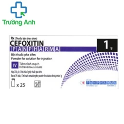 Ceftriaxone 1g - Thuốc điều trị bệnh nhiễm khuẩn nặng của Panpharma