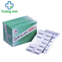 Dopagan 500mg Domesco (viên nén) - Thuốc giảm đau, hạ sốt, đau thần kinh