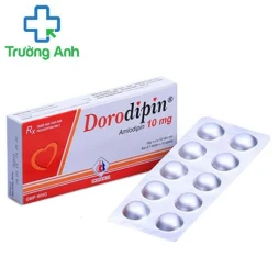 Dorodipin 10mg Domesco - Thuốc điều trị tăng huyết áp hiệu quả
