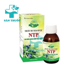 Thuốc ho thảo dược NTP - Giúp trị viêm phế quản mạn tính hiệu quả