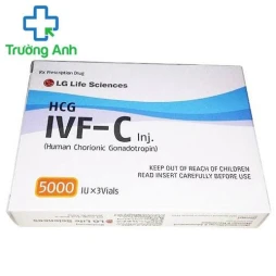 IVF C 5000IU - Thuốc điều trị rối loạn hormon sinh dục của Hàn