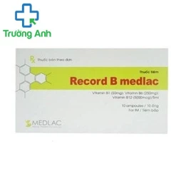 Record B Medlac - Thuốc điều trị đau dây thần kinh hiệu quả