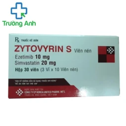 Zytovyrin S Korea United Pharm - Thuốc điều trị tăng cholesterol máu