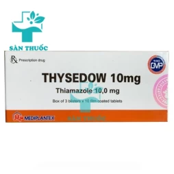 THYSEDOW 10 MG - Thuốc điều trị bệnh tuyến giáp của Quapharco