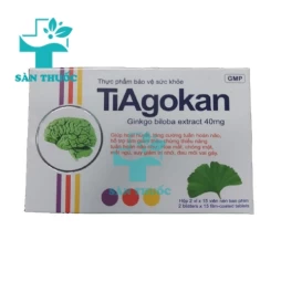 TiAgokan - Giúp tăng cường tuần hoàn máu não hiệu quả