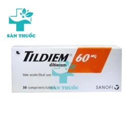 Tildiem 60mg - Thuốc điều trị đau thắt ngực hiệu quả của Pháp