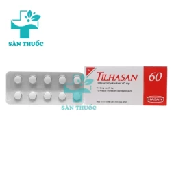 Tilhasan 60 - Thuốc trị tăng huyết áp và đau thắt ngực của Hasan