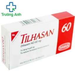 Tilhasan 60 - Thuốc trị tăng huyết áp và đau thắt ngực của Hasan