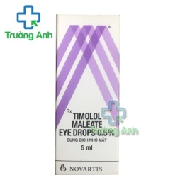 Timolol Maleat 0.5% 5ml - Thuốc nhỏ mắt làm giảm nhãn áp hiệu quả