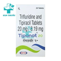 Tipanat 20mg Natco - Thuốc điều trị ung thư của Ấn Độ