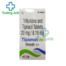 Tipanat 20mg Natco - Thuốc điều trị ung thư của Ấn Độ