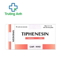 Tiphenesin 250mg Tipharco - Thuốc điều trị co cứng cơ hiệu quả