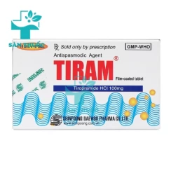 Tiram 100mg - Thuốc điều trị co thắt đường tiêu hóa hiệu quả