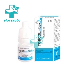 Tobcol - Dex - Thuốc nhỏ mắt điều trị viêm mắt của F.T.PHARMA