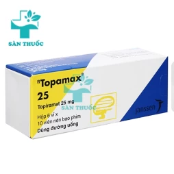 Topamax 25mg Cilag- Thuốc điều trị động kinh hiệu quả