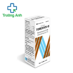 Torexvis D Gia Nguyễn - Thuốc nhỏ điều trị nhiễm khuẩn mắt (10 hộp)