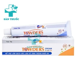 Towders Cream - Thuốc trị ký sinh trùng trên da hiệu quả