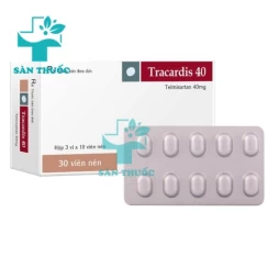 Tracardis 40 TV.Pharm - Thuốc điều trị tăng huyết áp