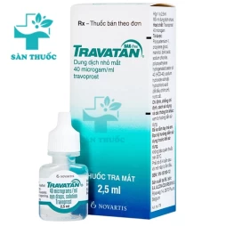 Travatan 0.004% 2.5ml - Thuốc giúp giảm nhãn áp hiệu quả