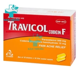 Travicol codein F - Thuốc kháng sinh giảm đau hiệu quả