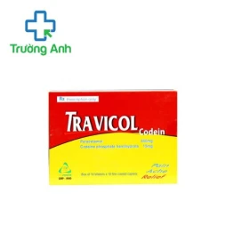 Travicol Codein TV Pharm - Thuốc giảm đau hạ sốt