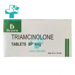 TRIAMCINOLONE - Thuốc chống viêm hiệu quả của Brawn Laboratories