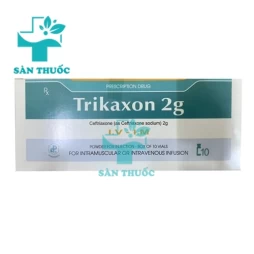 Trikaxon 2g - Thuốc điều trị nhiễm khuẩn hiệu quả của Pharbaco