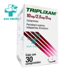 Triplixam 10mg/2.5mg/5mg - Thuốc tăng huyết áp hiệu quả