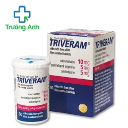 Triveram 10mg/5mg/5mg - Thuốc điều trị tăng huyết áp của Pháp