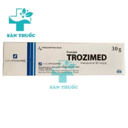 Trozimed - Thuốc điều trị bệnh vảy nến của Davipharm