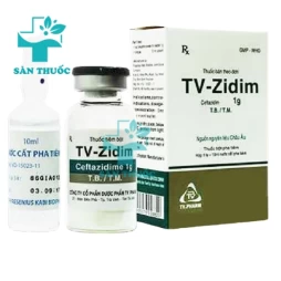 TV-Zidim TV Pharm - Điều trị nhiễm khuẩn do các chủng vi khuẩn