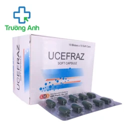 Ucefraz Soft Capsule KMS Pharm - Thuốc điều trị no hơi đầy hơi, khó tiêu