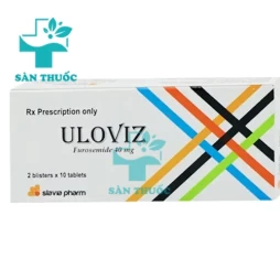 Uloviz 40 mg Slavia Pharm - Thuốc trị phù, tăng huyết áp