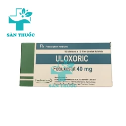 Uloxoric 40mg - Thuốc điều trị tăng axit uric máu của Hera