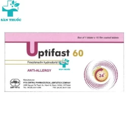 Uptifast 60 - Fexofenadin HCl 60mg Uphace