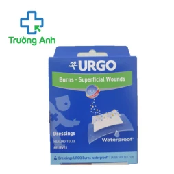 Urgo Burns Waterproof 10 x 7cm 4 units (tiệt trùng, chống thấm nước)