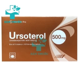 Ursoterol 500mg - Thuốc điều trị xơ gan, sỏi mật của Pymepharco