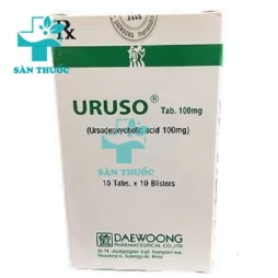 Uruso 100mg - Thuốc giúp điều trị các bệnh lý ở gan hiệu quả