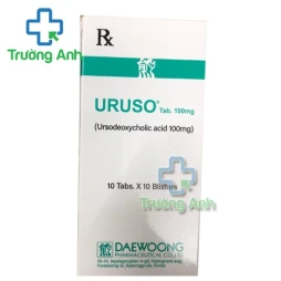 Uruso 100mg - Thuốc giúp điều trị các bệnh lý ở gan hiệu quả