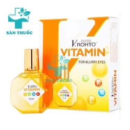 V.Rohto vitamin 13ml - Thuốc nhỏ mắt hiệu quả