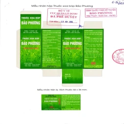 Thuốc xoa bóp Bảo Phương -  Gảm đau nhức xương khớp hiệu quả