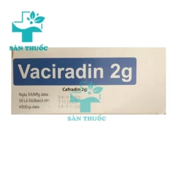 Vaciradin 2g VCP - Thuốc điều trị nhiễm khuẩn nhanh chóng