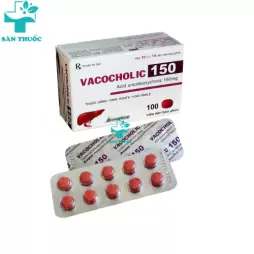 Vacocholic 150 - Acid ursodeoxycholic 150mg Vacopharm