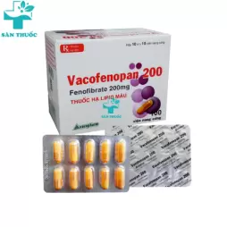Vacofenopan 200 - Fenofibrate 200mg Vacopharm
