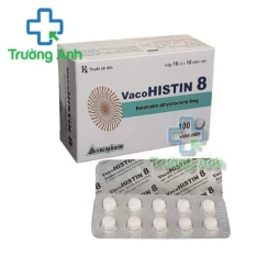 Vacohistin 8 Vacopharm - Thuốc điều trị chóng mặt do nguyên nhân tiền đình