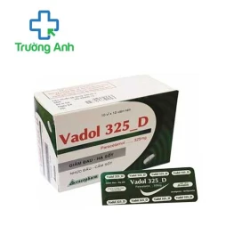 VADOL 325 Vacopharm - Thuốc giảm đau, hạ sốt hiệu quả