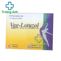 VAG-LOTUZOL Medipharco - Thuốc điều trị nấm âm đạo