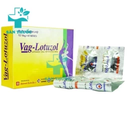 VAG-LOTUZOL Medipharco - Thuốc điều trị nấm âm đạo
