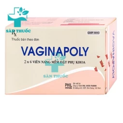 Vaginapoly - Viên đặt điều trị viêm âm đạo hiệu quả